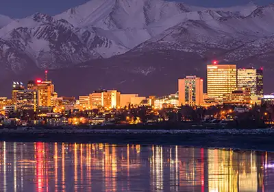 Anchorage skyline
